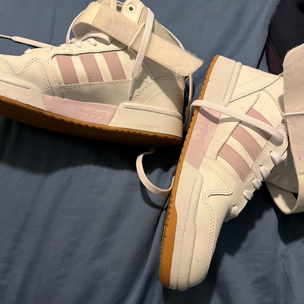 Addidas high top shoes